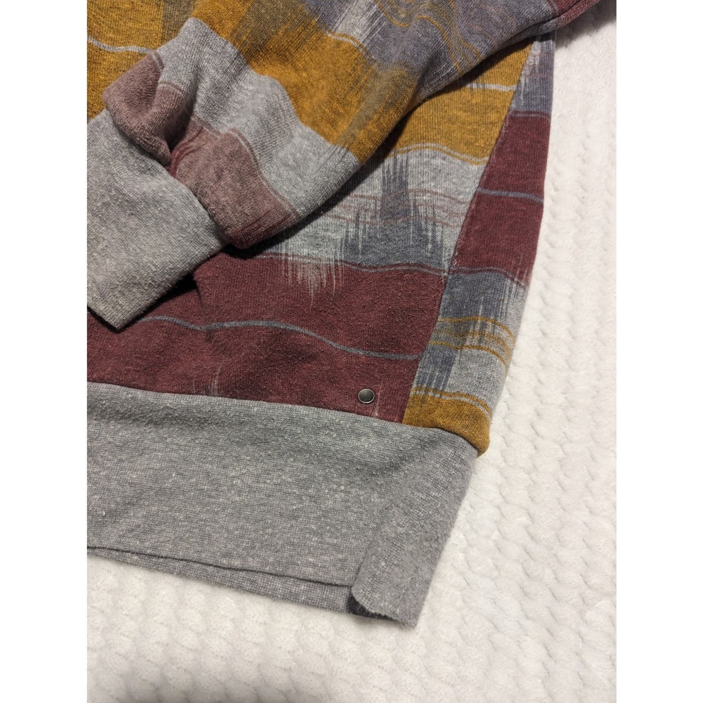 Prana Tribal Boho Pattern Sweatshirt Yoga Stretching Exercise Clothing - Picture 4 of 5